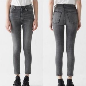 AGOLDE | Roxanne Super High-Rise Skinny Jeans in Slacker Women's Size 28
